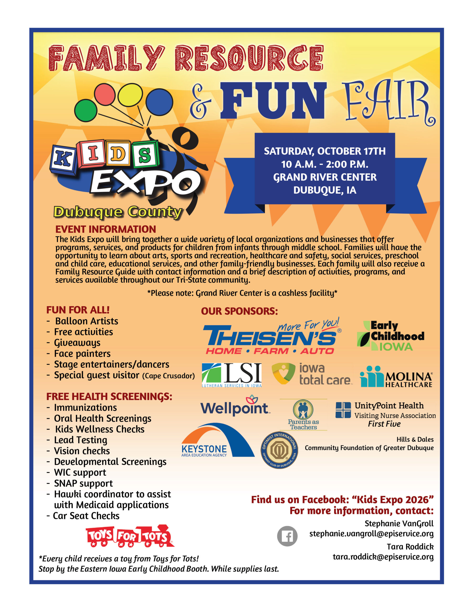 Kids Expo in Dubuque